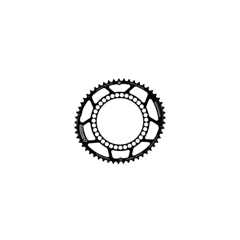 Rotor Q-Rings Kettingblad 52T zwart BCD130x5 - Buitenblad Rotor Q-Rings Kettingblad 52T zwart BCD130x5 - Buitenblad
