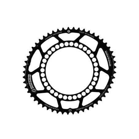 Rotor Q-Rings Kettingblad 52T zwart  BCD130x5 - Buitenblad