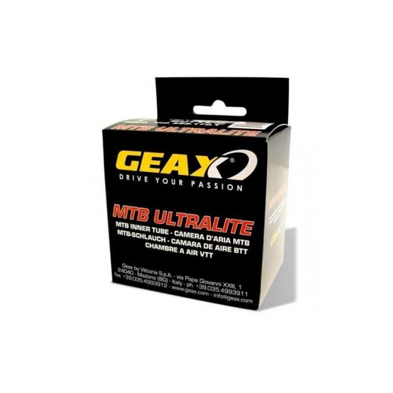Geax MTB Binnenband Ultralite 26x1.10/1.50 Presta - 292.157.0 Geax MTB Binnenband Ultralite 26x1.10/1.50 Presta - 292.157.0
