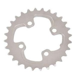Kettingblad 26T Shimano Deore XT FC-M785 Dubbel BCD64 zilver