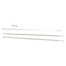 Sram Spakenset S80 Links Achter 248mm zilver (3st) 