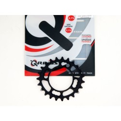 Rotor Q-Rings Kettingblad 23T 4 arm  zwart  passend Shimano XTR M970, XT, SLX
