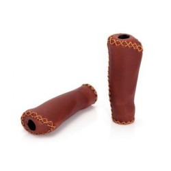 XLC Handvat Retro 138/92mm PVC - bruin