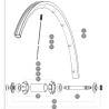 lagerset voorwiel Ksyrium Elite - Enduro 6001 LLB
