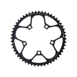 Kettingblad 52T Compact zwart Campagnolo van TA Specialities Nerius 11sp Buitenblad BCD 110