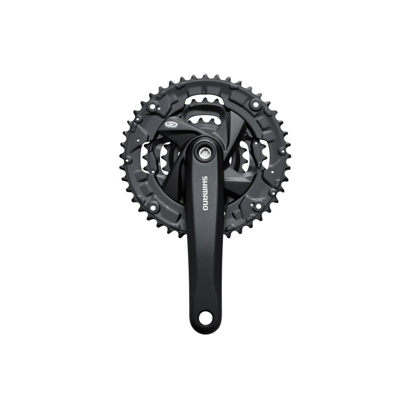 Crankset Shimano M371 9-Sp 175 44X32X22 Vierkant zwart Crankset Shimano M371 9-Sp 175 44X32X22 Vierkant zwart