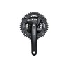 Crankset Shimano M371 9-Sp 175 44X32X22 Vierkant zwart Crankset Shimano M371 9-Sp 175 44X32X22 Vierkant zwart