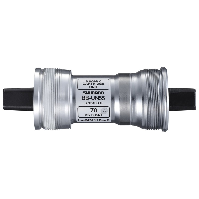 Shimano Trapas BB-UN55 BSA 68-107mm (vierkante astap) Shimano Trapas BB-UN55 BSA 68-107mm (vierkante astap)