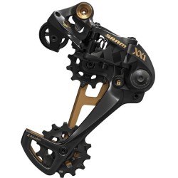 Achterderailleur Sram XX1EAGLE 12sp zwart/goud
