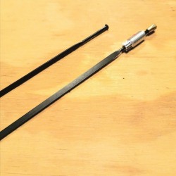 Spaak voorwiel Mavic Ksyrium Elite zilver kleurige nippel 283.5mm