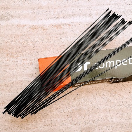 spaak DT Swiss Competition straightpull 296mm zwart