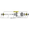 Mavic Lager Support voor Ksyrium Equipe 2008 - 99603801