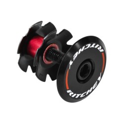 Ritchey Ster & Kap Superlogic Alloy 1-1/8"inch zwart