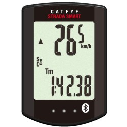 Cateye Fietscomputer Strada RD400DW Draadloos met Cadance wit