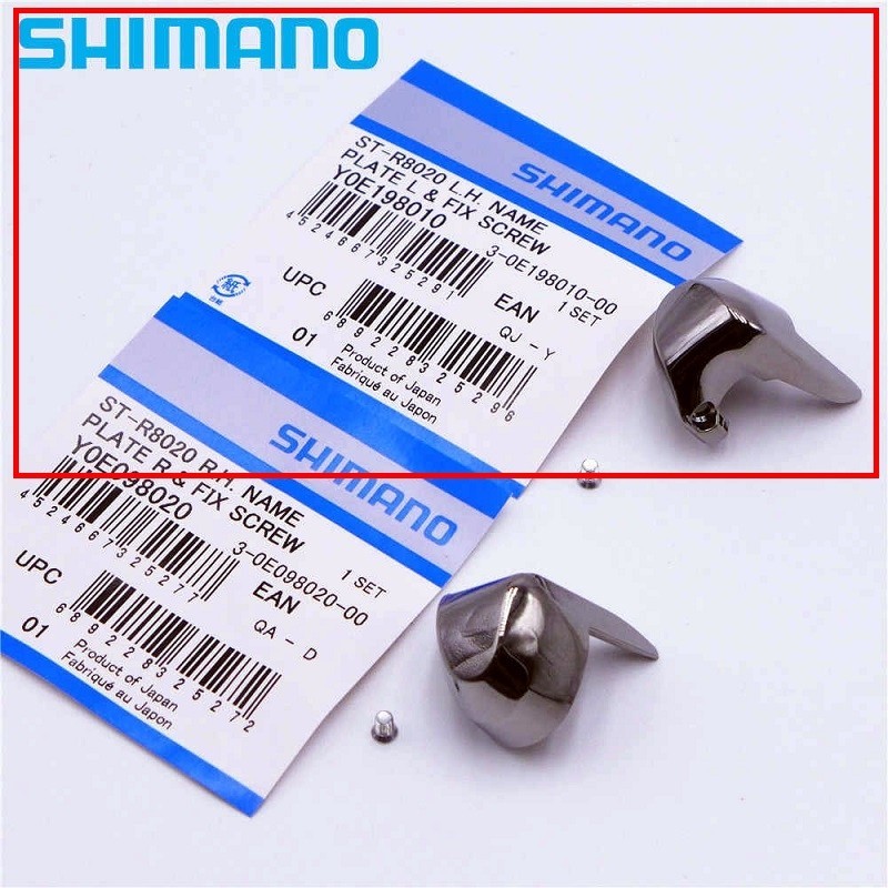 Shifter Y0f398020 Linker Naamplaatje ST-R8020 Shimano