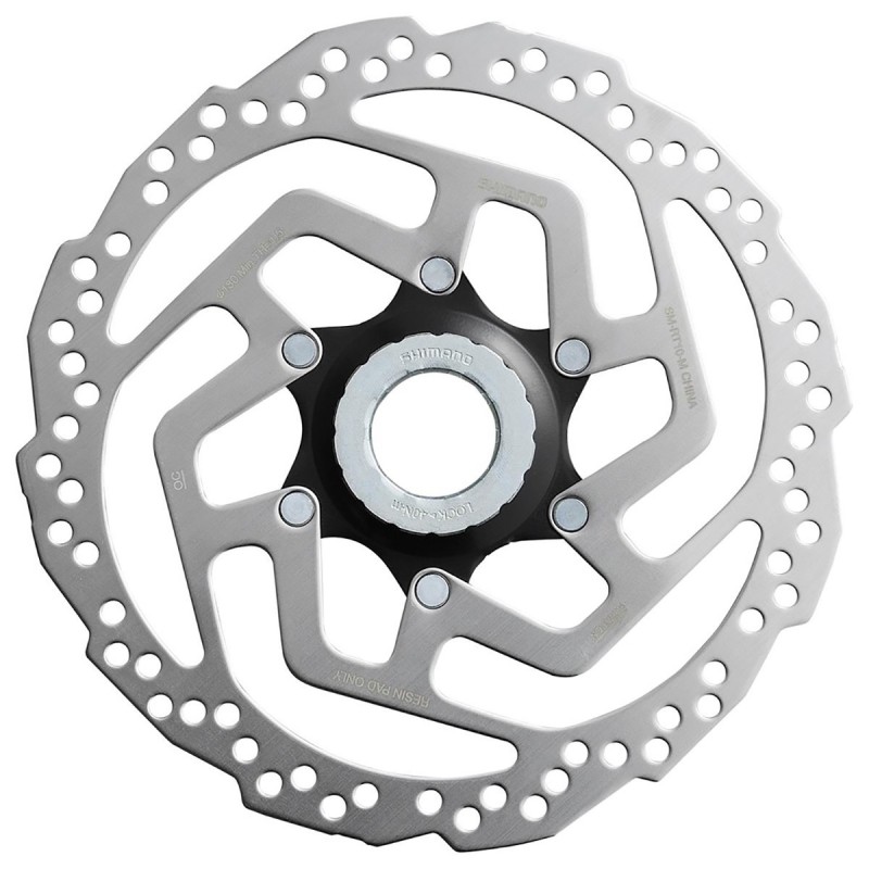 Shimano Remschijf MTB 180 mm Center Lock SM-RT10 Met Sluitring Shimano Remschijf MTB 180 mm Center Lock SM-RT10 Met Sluitring