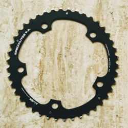 Kettingblad 42T triple zwart voor Shimano Middenblad BCD130 Alize - TA-Specialities