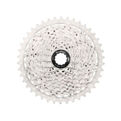 MTB cassette 10 speed 11-46 metallic silver Shimano, Sunrace CSMS3