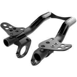 Opzetstuur  clip-on Deda Superzero TT  diogonaalaanzicht