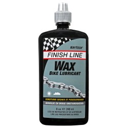 KryTech Finish Line Wax Lubricant 240ml, smeermiddel voor kettingen, kabels, pedalen en derailleurs