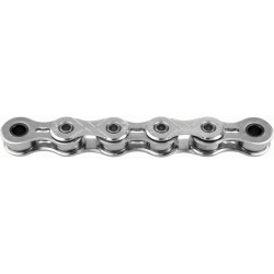 zilverkleurige KMC X101 ketting 1 speed ketting speciaal ontworpen voor Ebikes,  stadsfietsen,  baanfietsen, BMX,  Fixie
