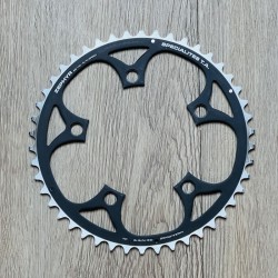 Kettingblad 46T Shimano /  FSA/ Sram Buitenblad BCD110 zwart Zephyr - TA-Specialities