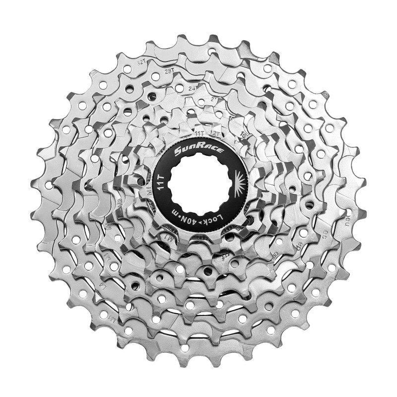 cassette 9 speed 11-32 Shimano HG compatibel (Sunrace)