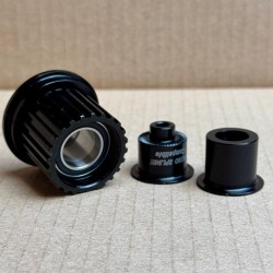 cassettebody Shimano micro spline voor DT Swiss Ratchet - vooraanzicht
