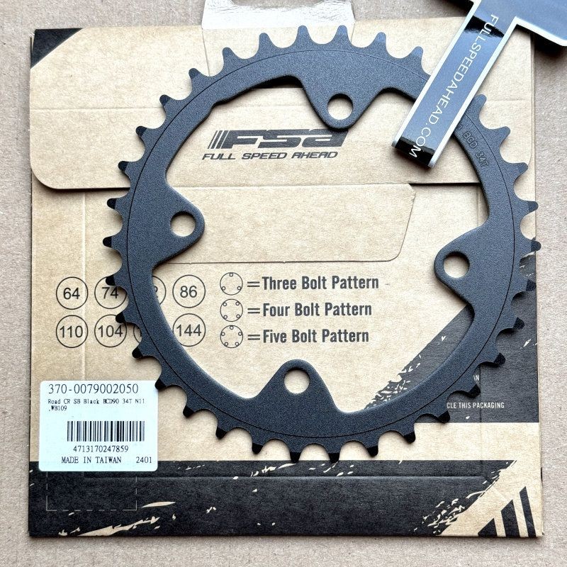 KETTINGBLAD 34T BCD 90 11 / 12 SPEED FSA ROAD MODULAR WB109 / 370-0079002050 KETTINGBLAD 34T BCD 90 11 / 12 SPEED FSA ROAD MODULAR WB109 / 370-0079002050