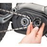 lockringsleutel  43mm / 8 nokken voor Bosch 3e + 4e gen. , Yamaha PW-X drives, Brose | Icetoolz M803