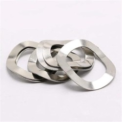 Gegolfde Sluitring  / veerring / compressiering  trapas 24mm referentie CT-34-24-0.5