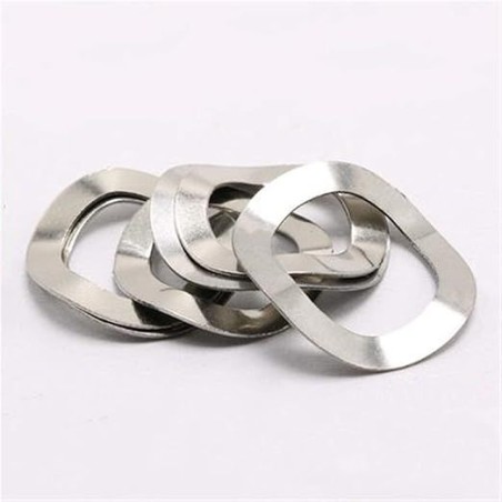 Gegolfde Sluitring  / veerring / compressiering  trapas 24mm referentie CT-34-24-0.5