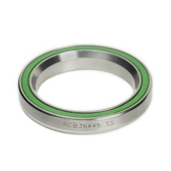 Balhoofdlager 41x30.2x6.5 (36x45º)  ACB3645 CC Stainless (Enduro)