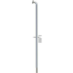 Sapim Spaken Zink 190mm zilver - 1st 