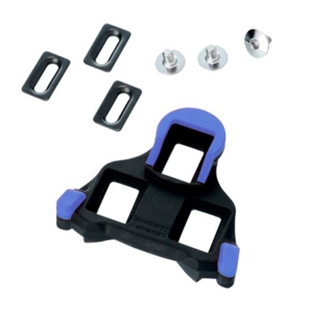 Shimano Schoenplaten SM-SH12 blauw - 2 graden voetspeling