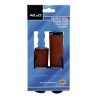 XLC Handvat Retro II Leer 138/95mm - bruin