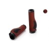 XLC Handvat Retro II Leer 138/95mm - bruin